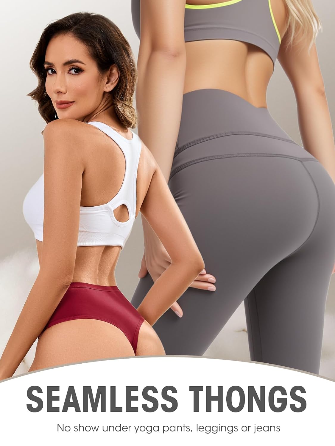 Sosusu Seamless Cotton Thong 6-Pack — image 4