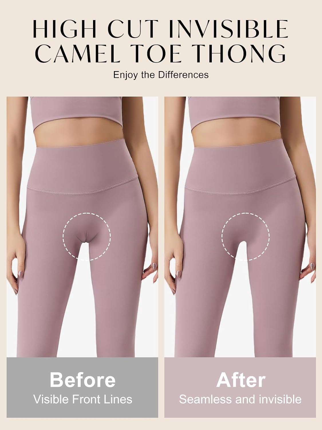 OVRUNS No Camel Toe Thong 3-Pack — image 2
