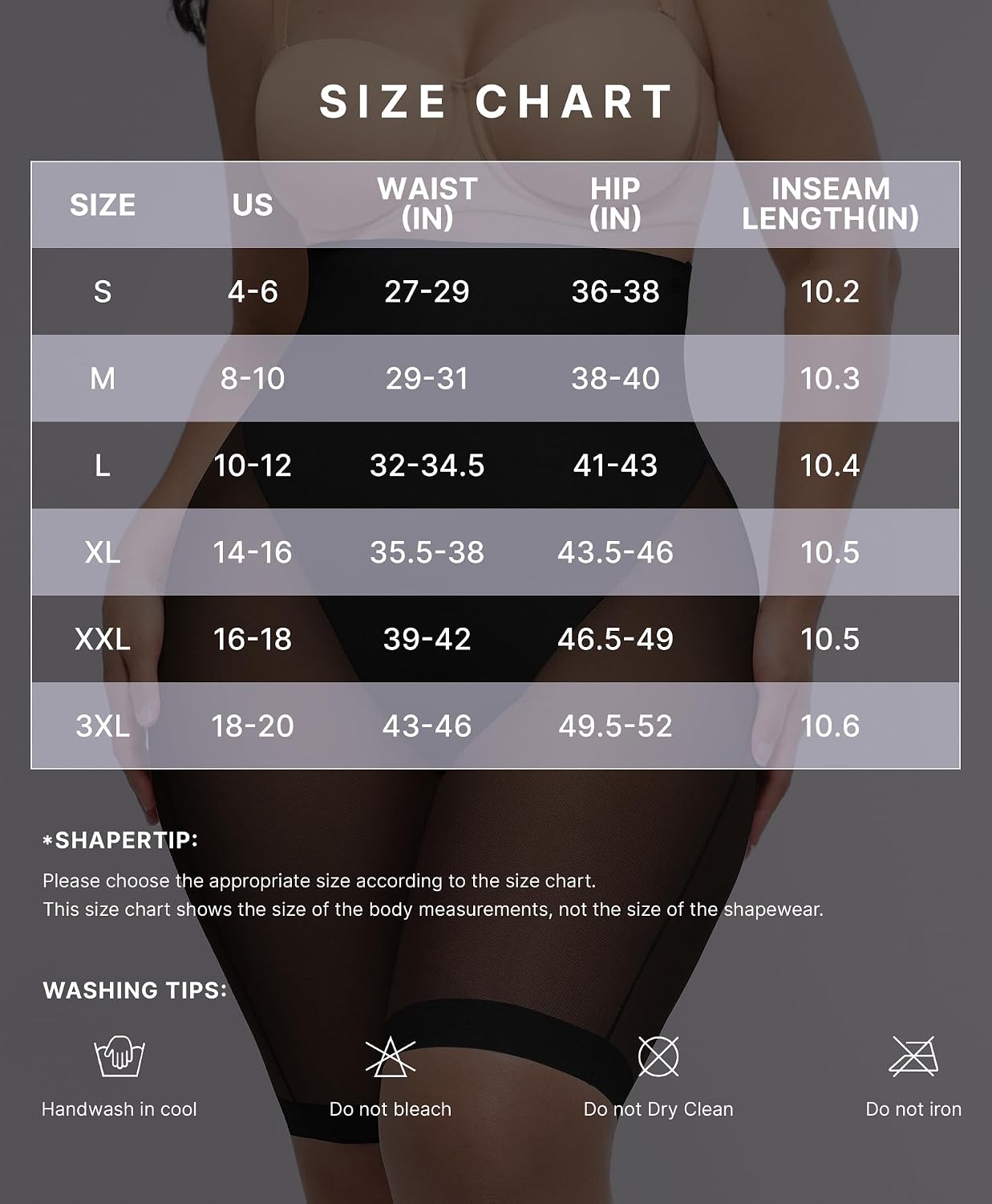SHAPELLX High Waist Tummy Control Shapewear Shorts — image 5