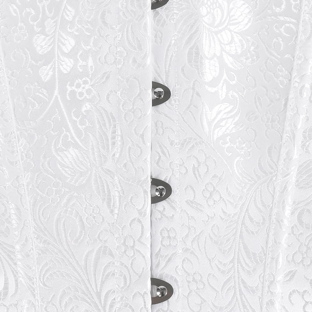 KIMIKAL Women's Lace Overbust Corset Top — image 9