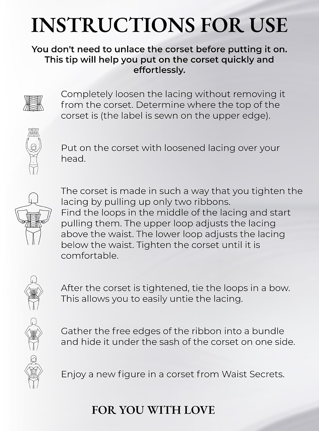 WS Waist Secrets Overbust Corset Top — image 7