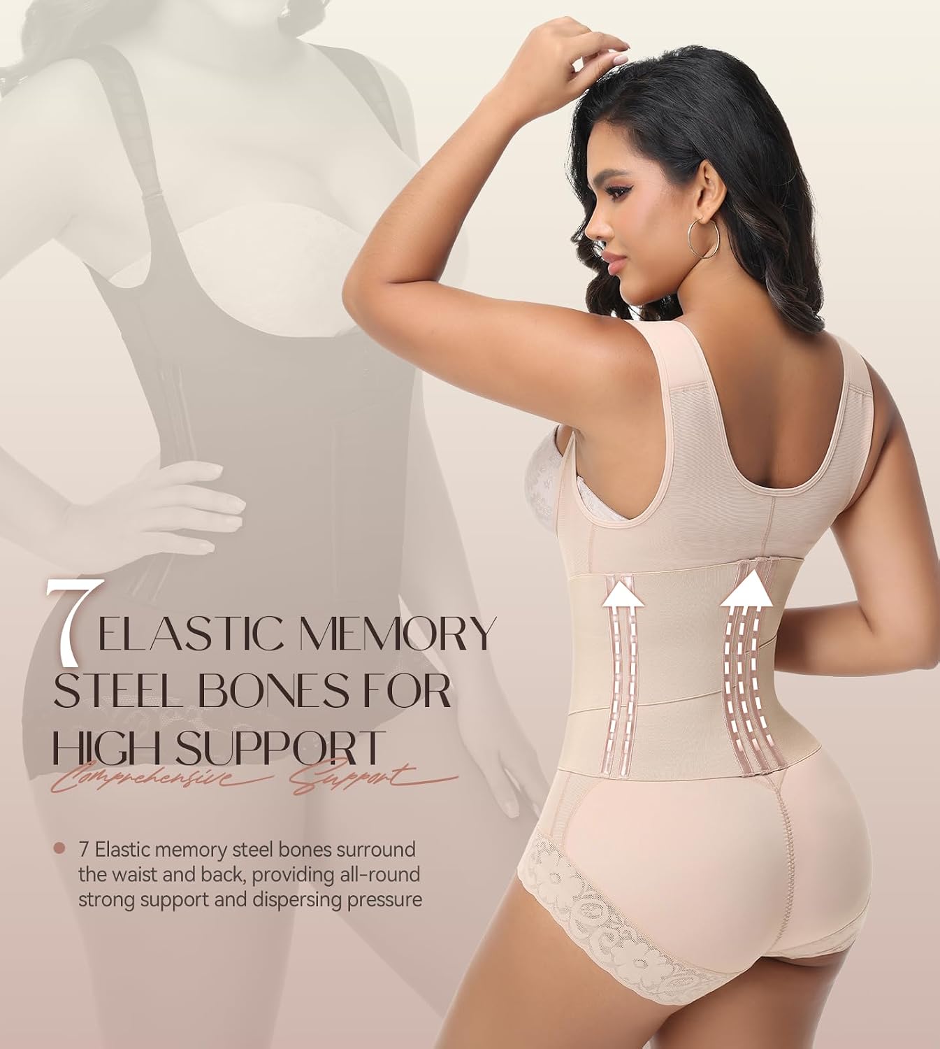 SHAPSHE 3-in-1 High Compression Body Shaper — image 4