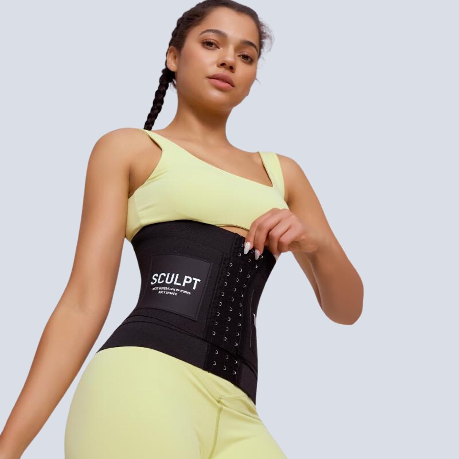 Sculpt Snatch Adjustable Hook & Eye Waist Trainer — image 5