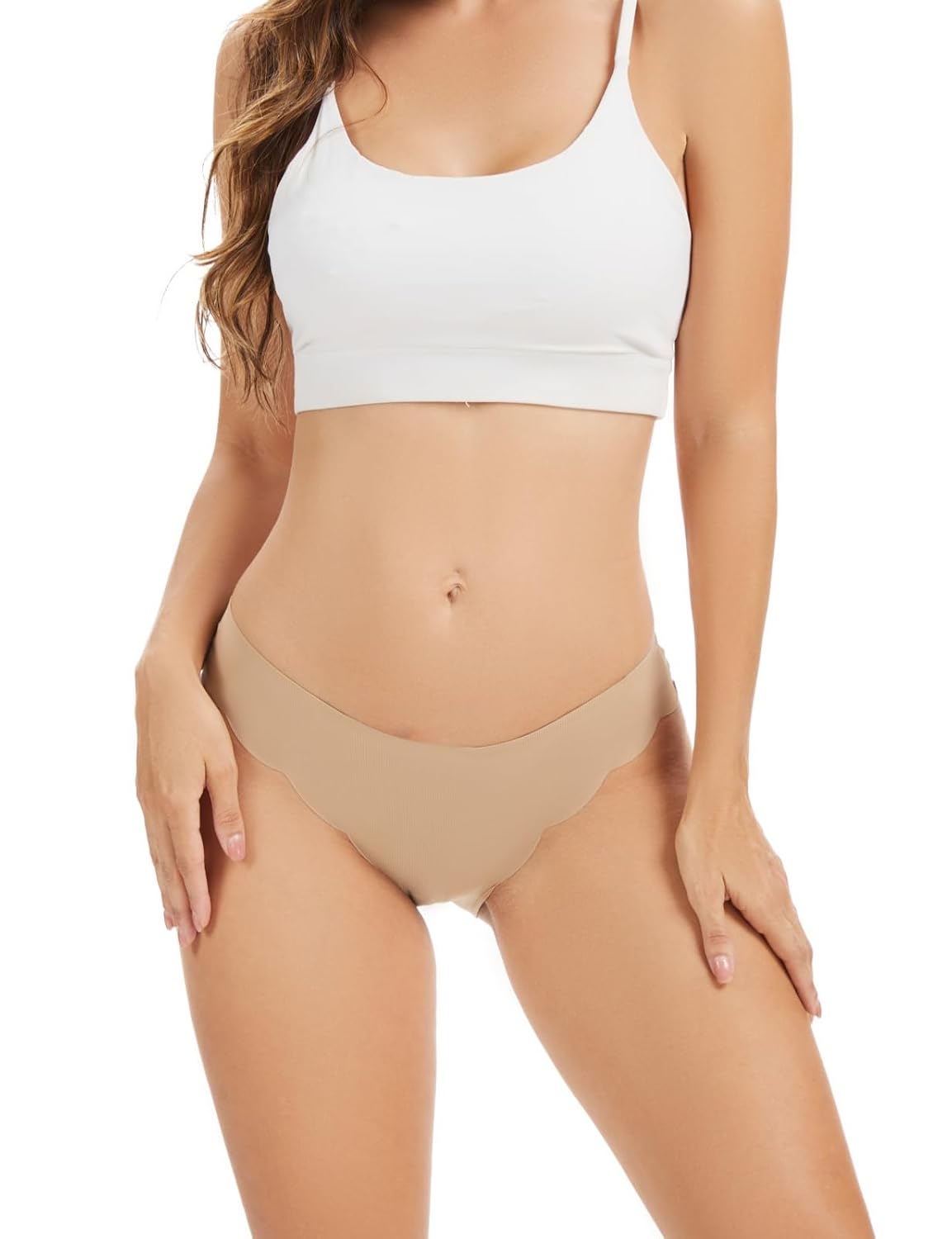 Medaling Seamless No Show Bikini Panties 6 Pack — image 6