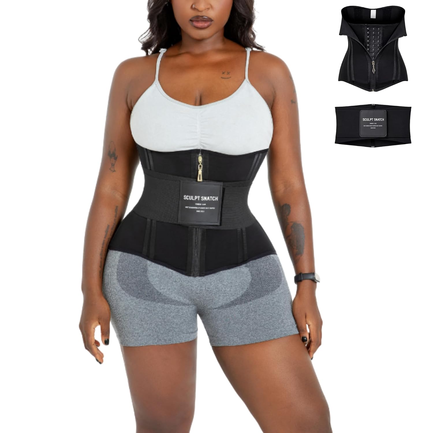 Sculpt Snatch 2-in-1 Waist Trainer Corset