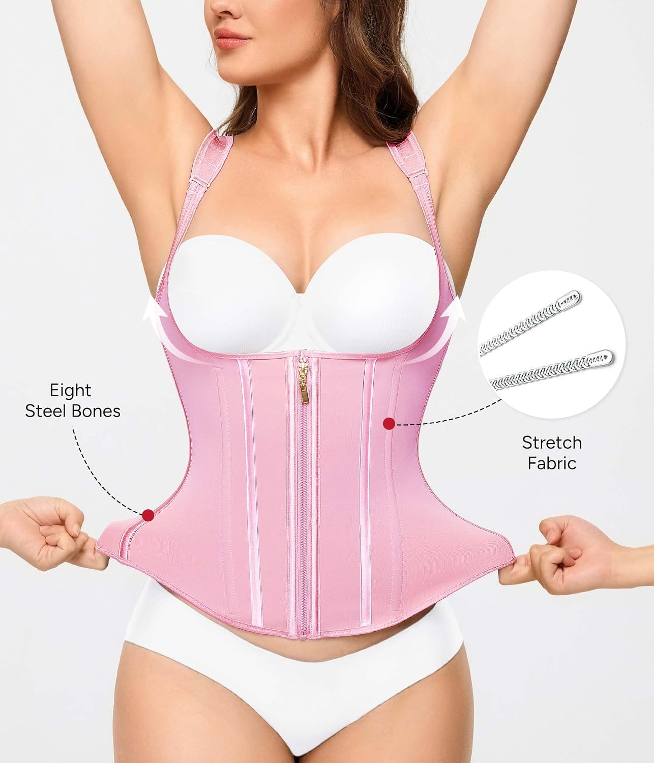 Nebility Waist Trainer Corset Shapewear for Women — image 3