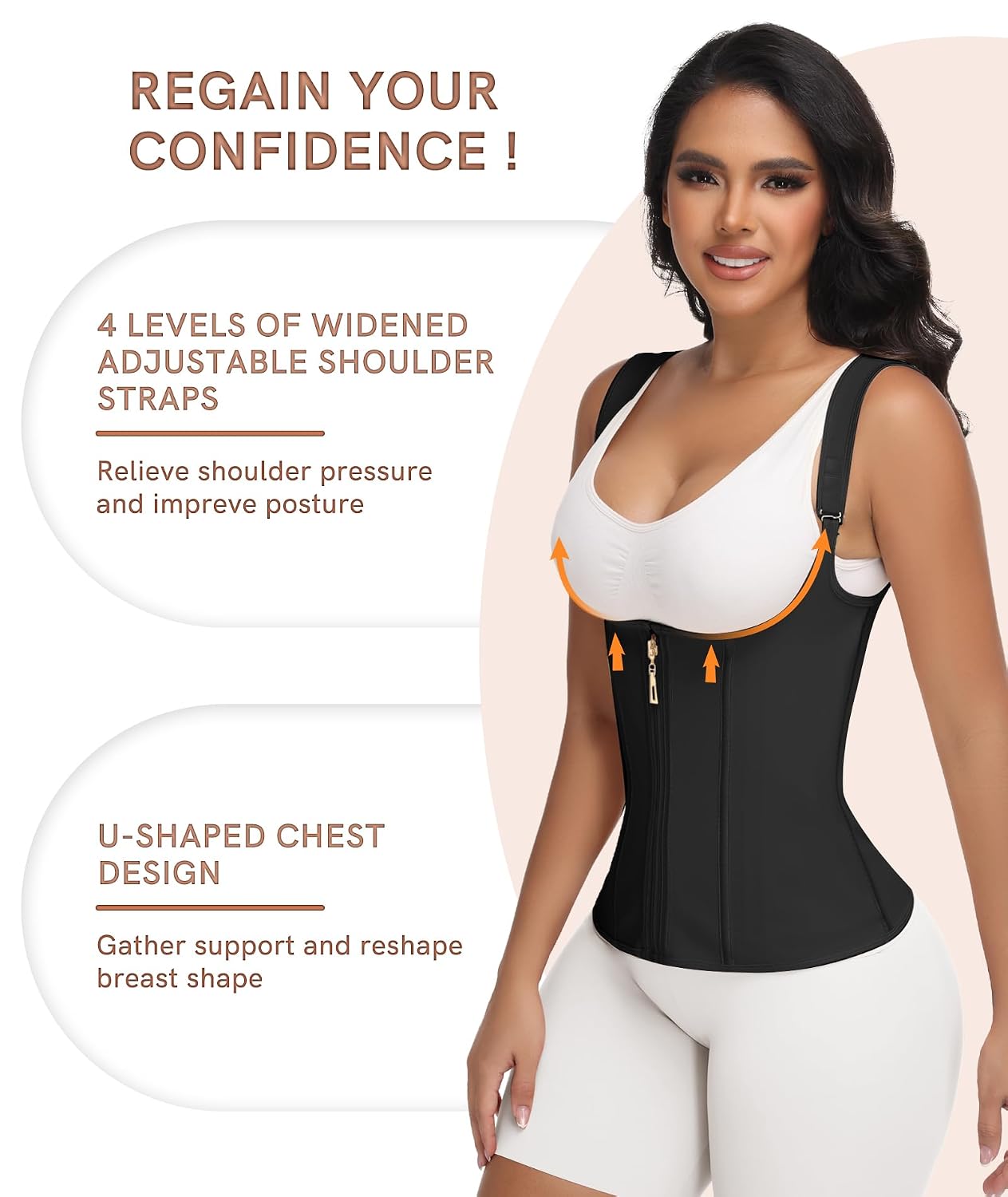 Figninget Waist Trainer Corset for Women — image 5
