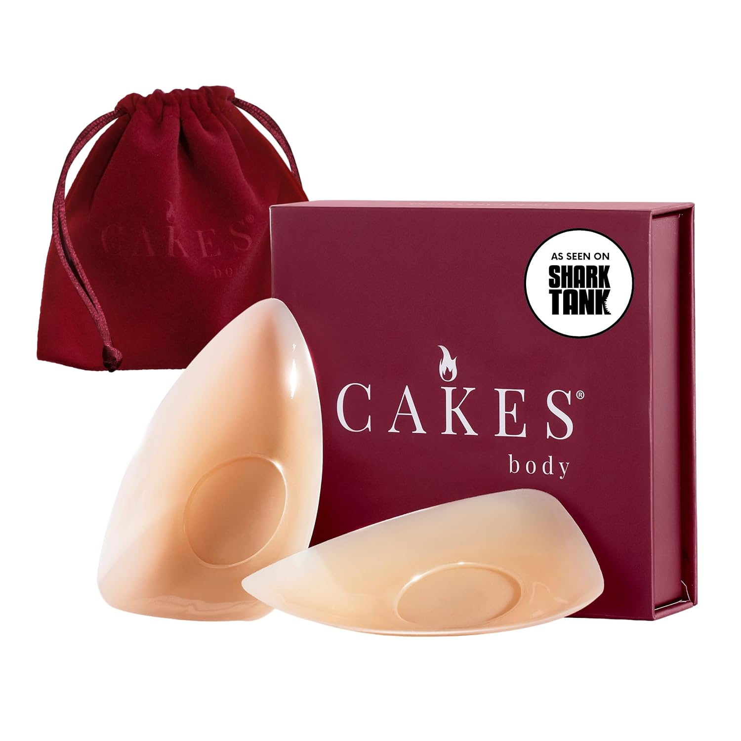 CAKES Body Adhesive-Free Nipple Covers