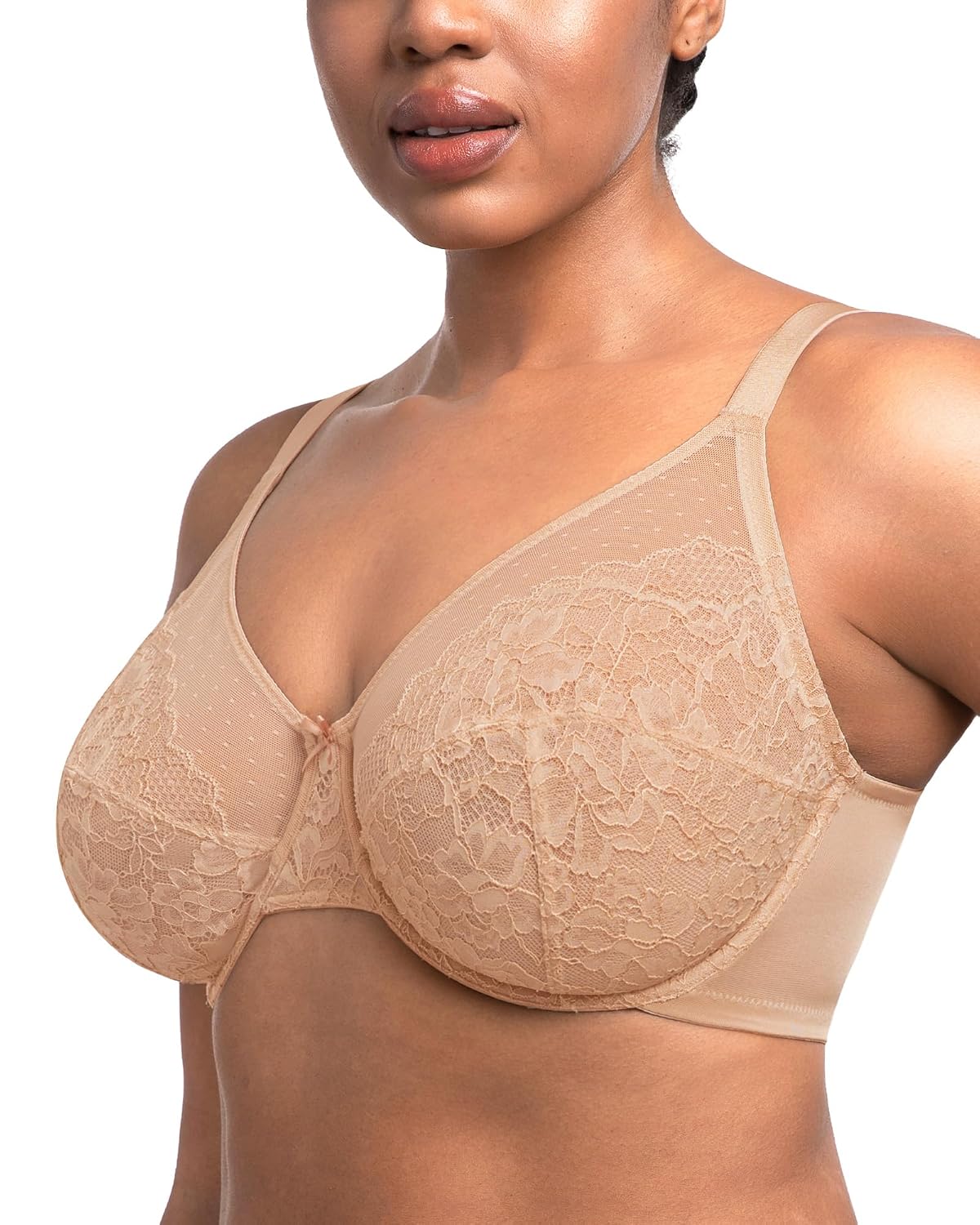 HSIA Enchante Lace Minimizer Bra for Women — image 2
