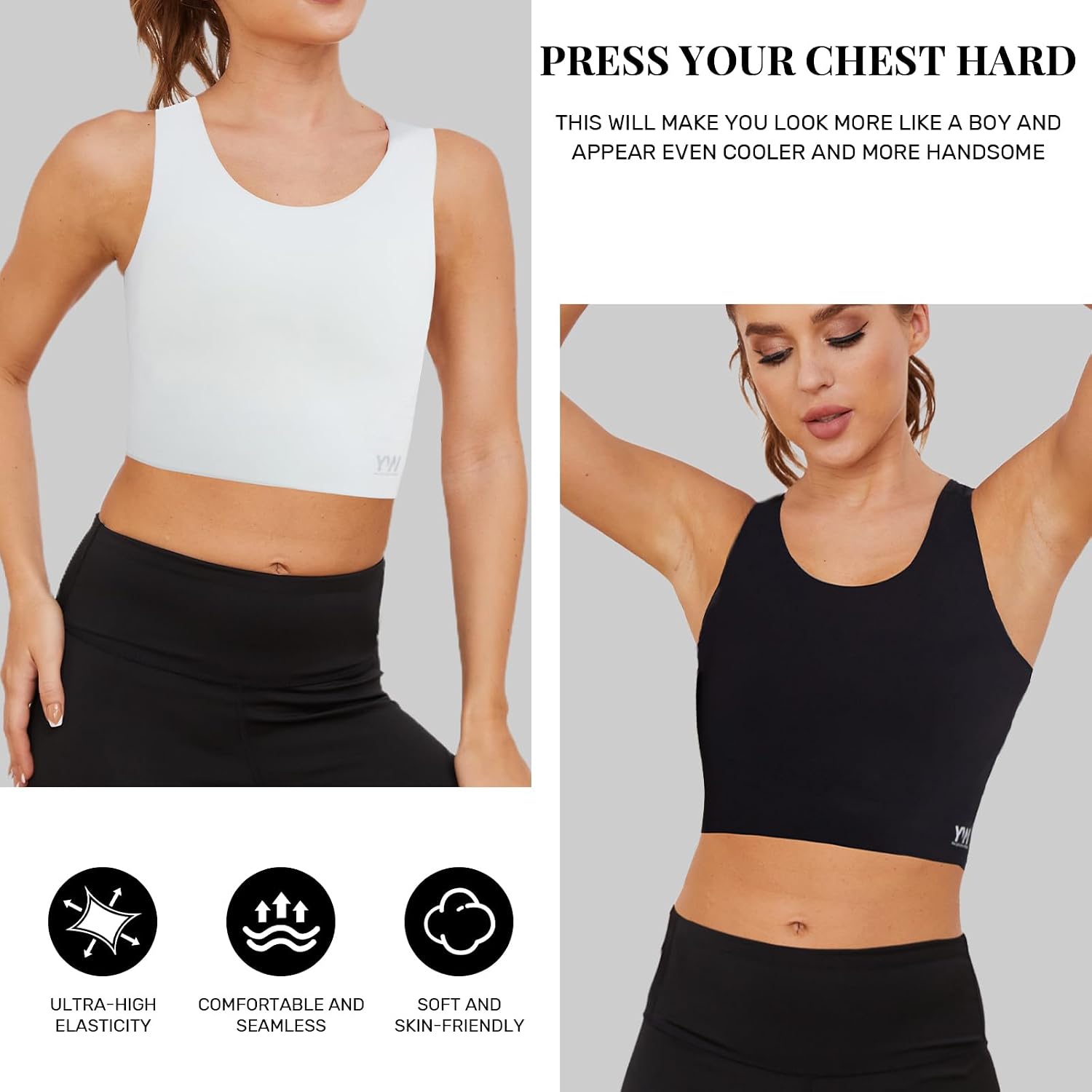 Tellive Chest Binder for FTM Compression Top — image 3