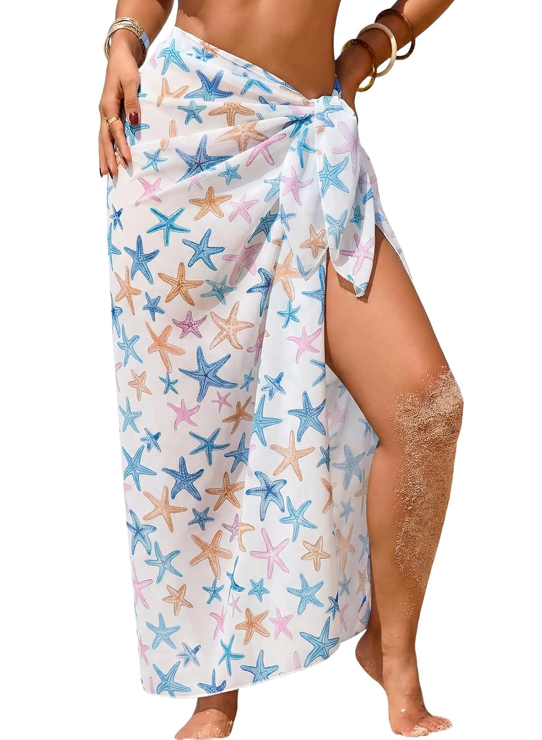 Herseas Sheer Chiffon Sarong Coverup — image 11
