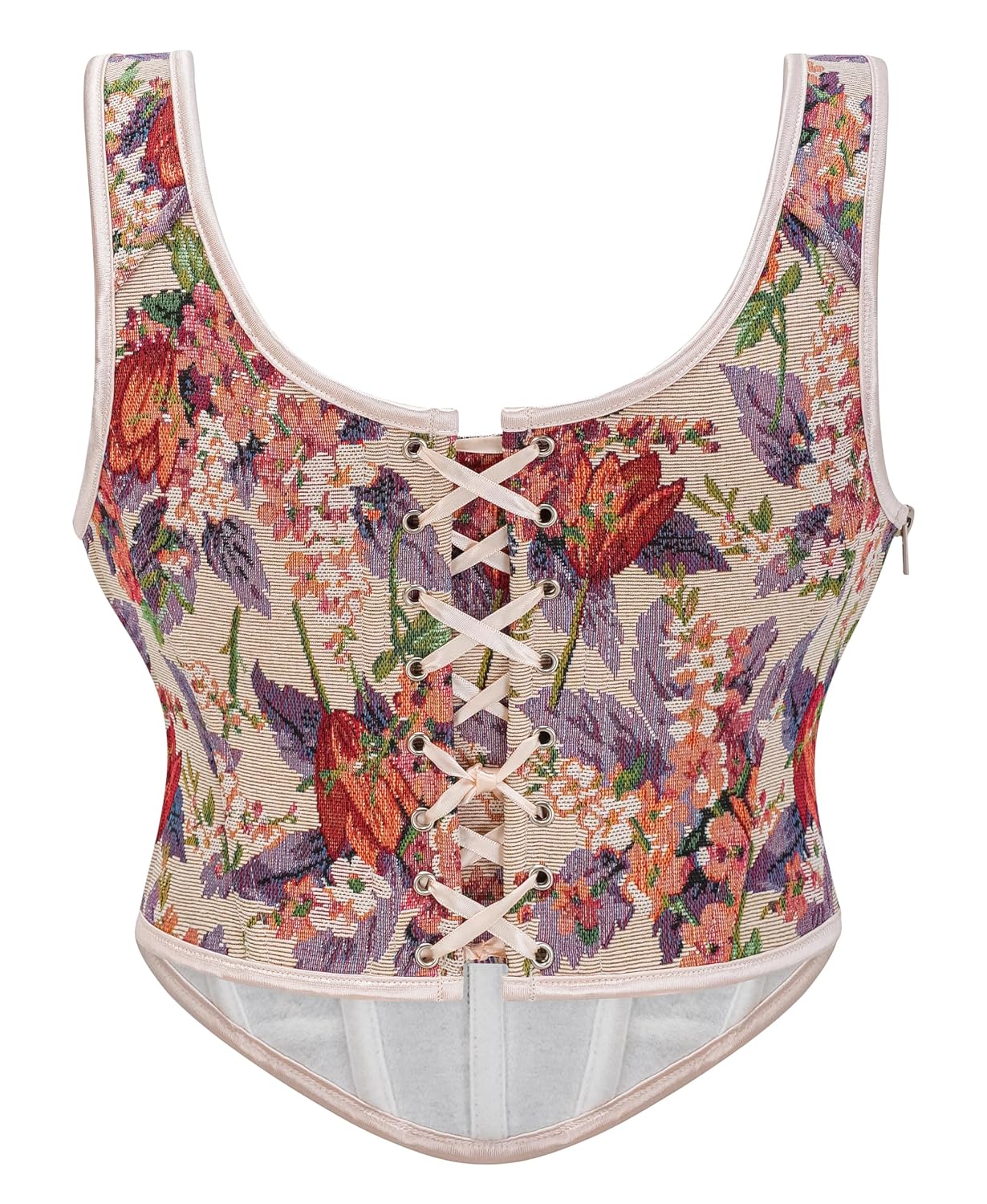 bslingerie Vintage Floral Lace Corset Top — image 4