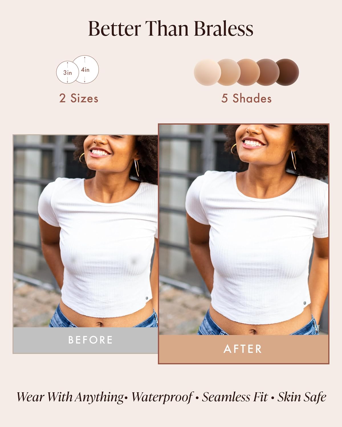 Bare Babe Reusable Silicone Nipple Covers — image 6