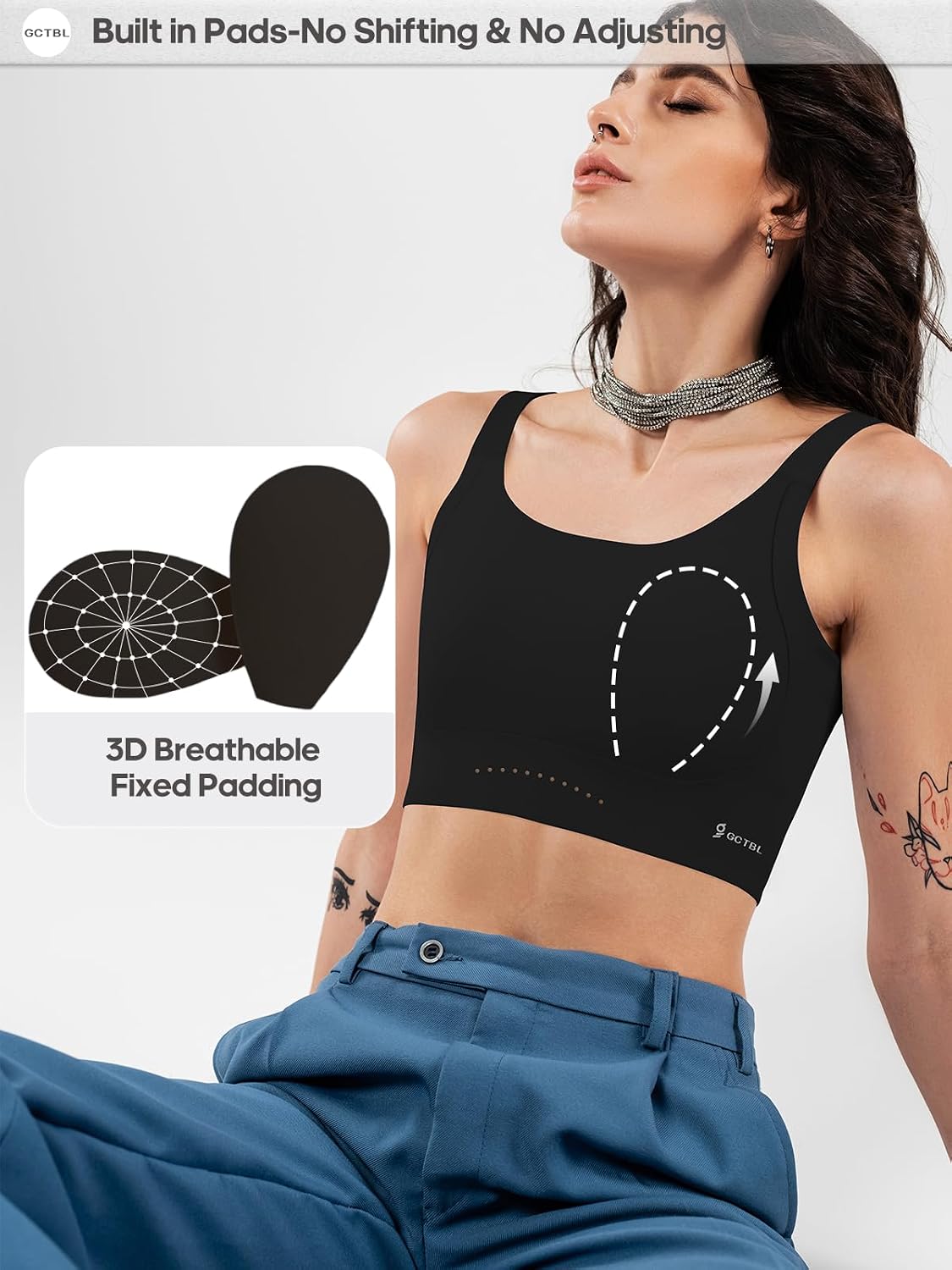 GCTBL Light Compression Chest Binder for Transgender FTM — image 4