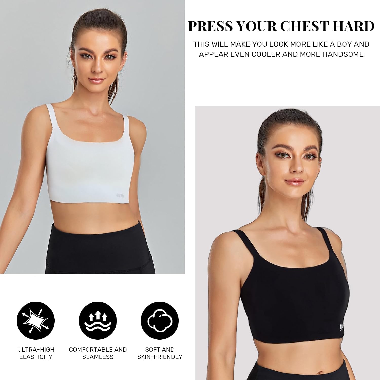 Tellive Adjustable FTM Transgender Chest Binder — image 3