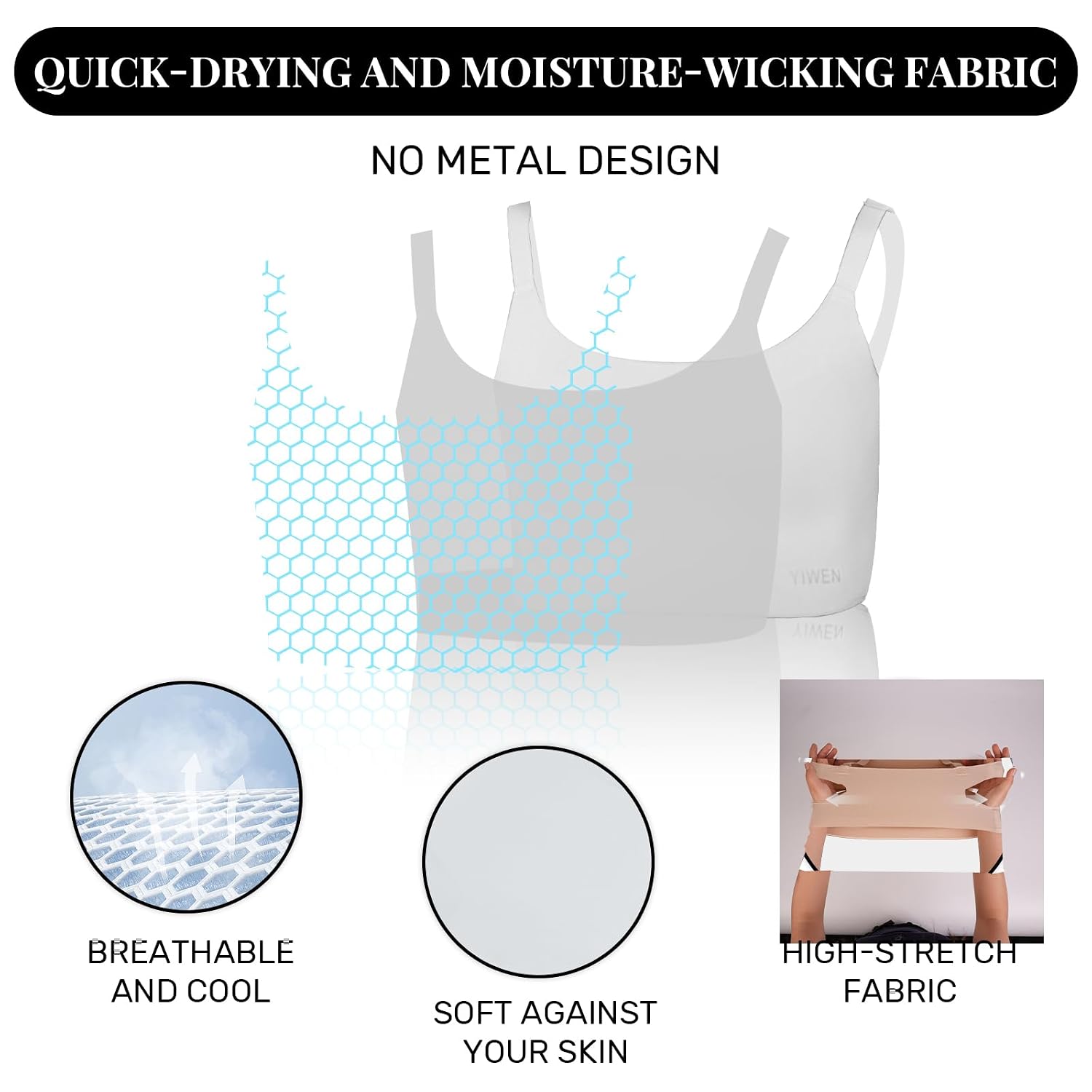 Tellive Adjustable FTM Chest Binder for Women — image 5