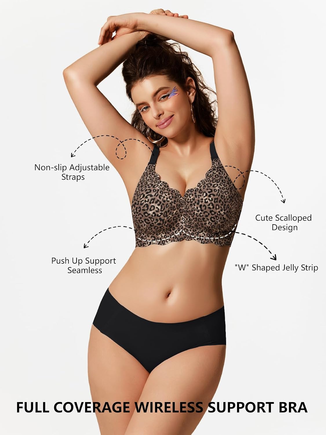 COCOMARTS Wireless Push Up Bra for Women — image 4