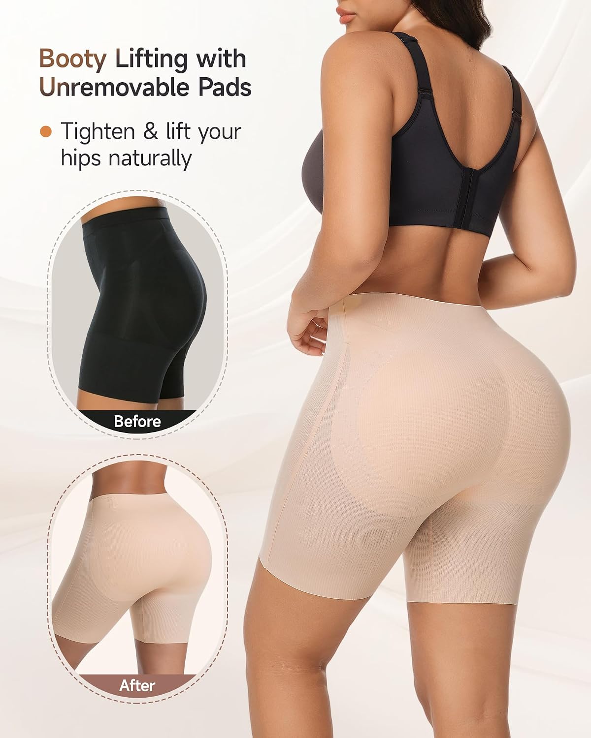 Aoeist Padded Butt Lifter Shapewear for Women — image 5