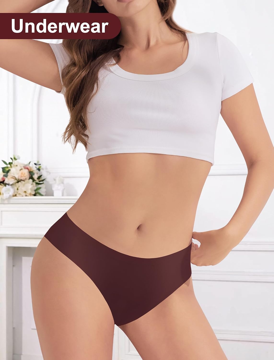 Seamless No Show Bikini Panties 6-Pack — image 2