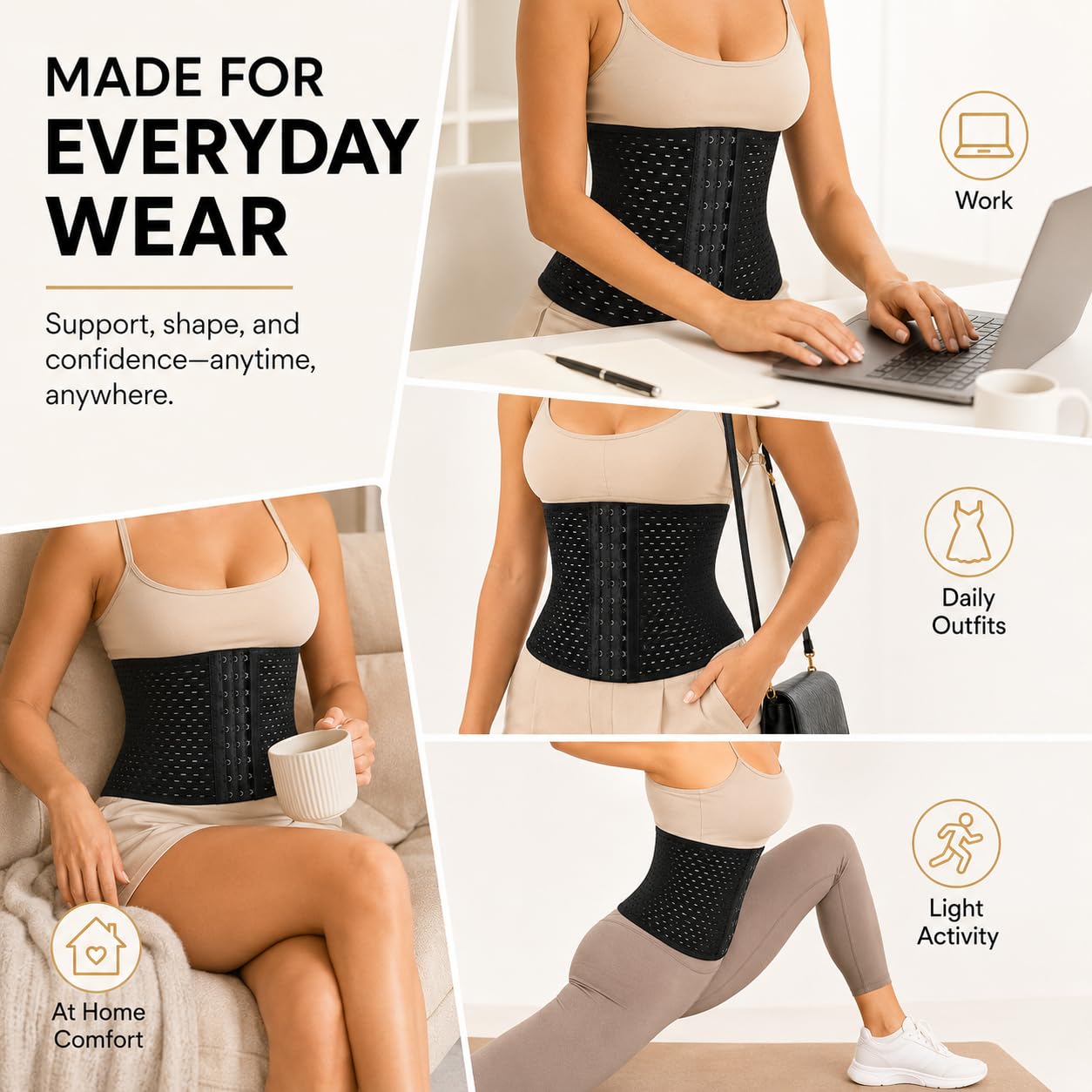 SAYFUT Women's Waist Cincher Shaper Belt — image 2