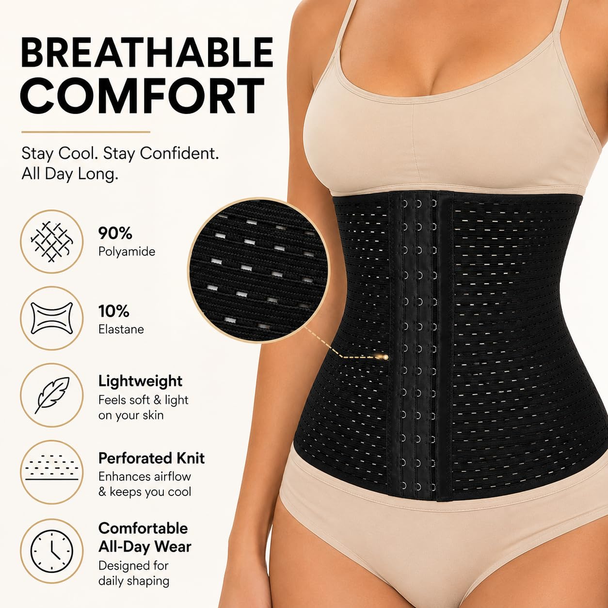 SAYFUT Women's Waist Cincher Shaper Belt — image 5