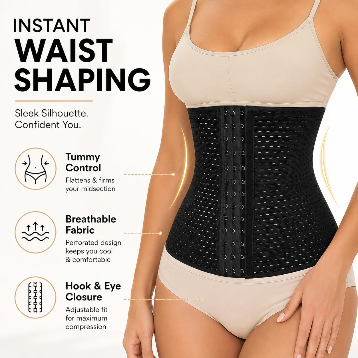 SAYFUT Women's Waist Cincher Shaper Belt — image 6