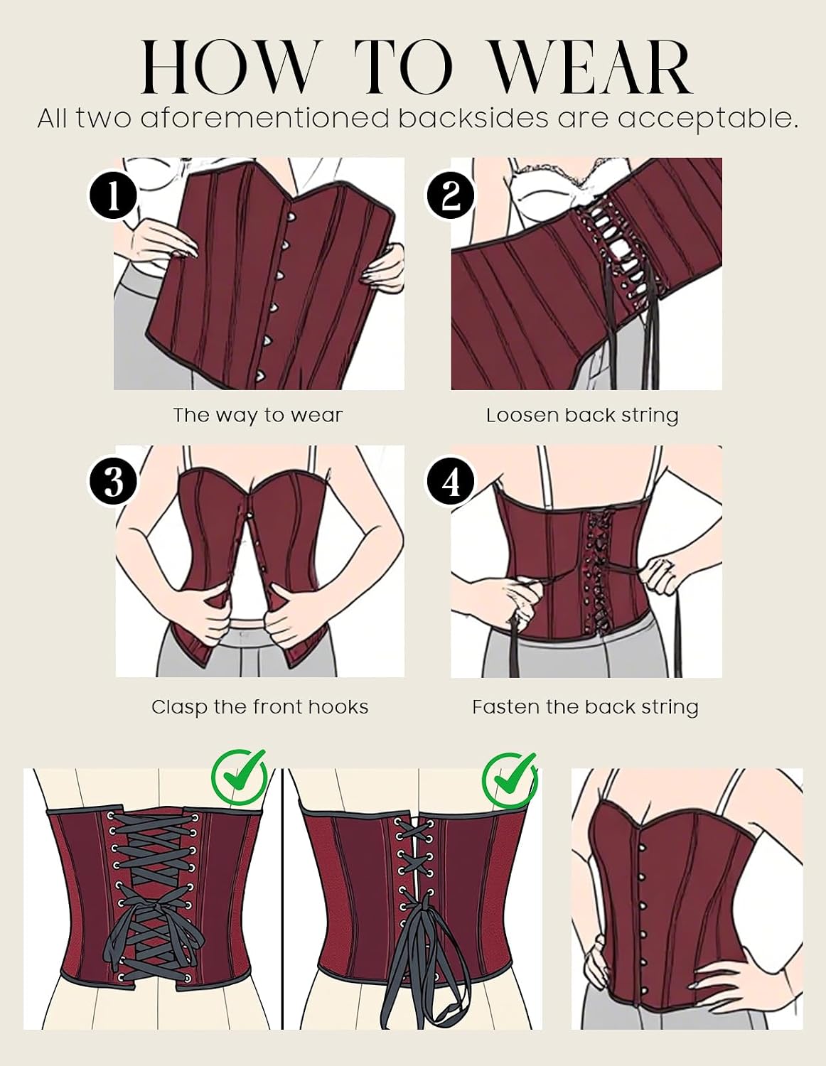 Scarlet Darkness Strapless Fishboned Corset Bustier — image 7