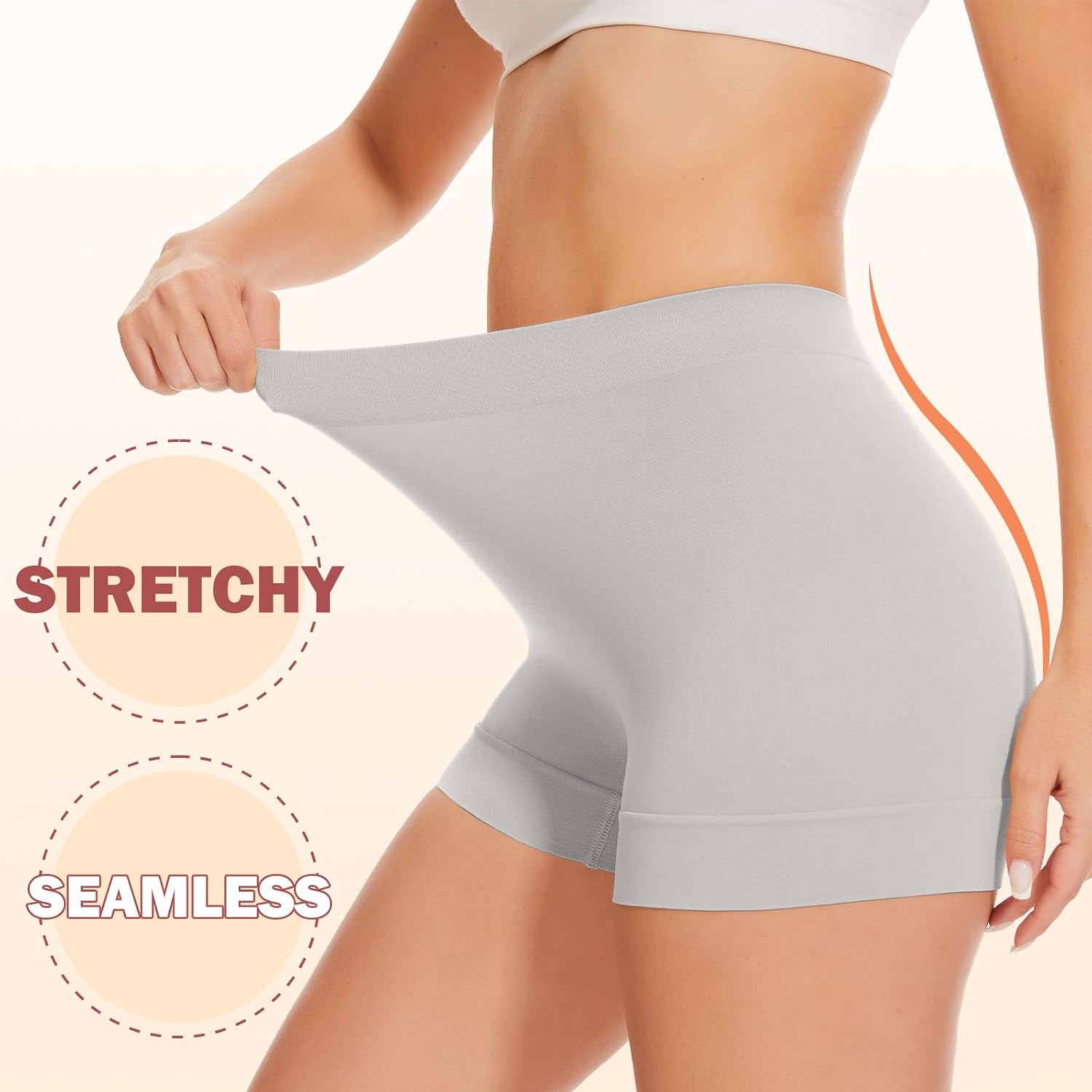 UUMIAER 3-Pack Anti Chafing Slip Shorts — image 2