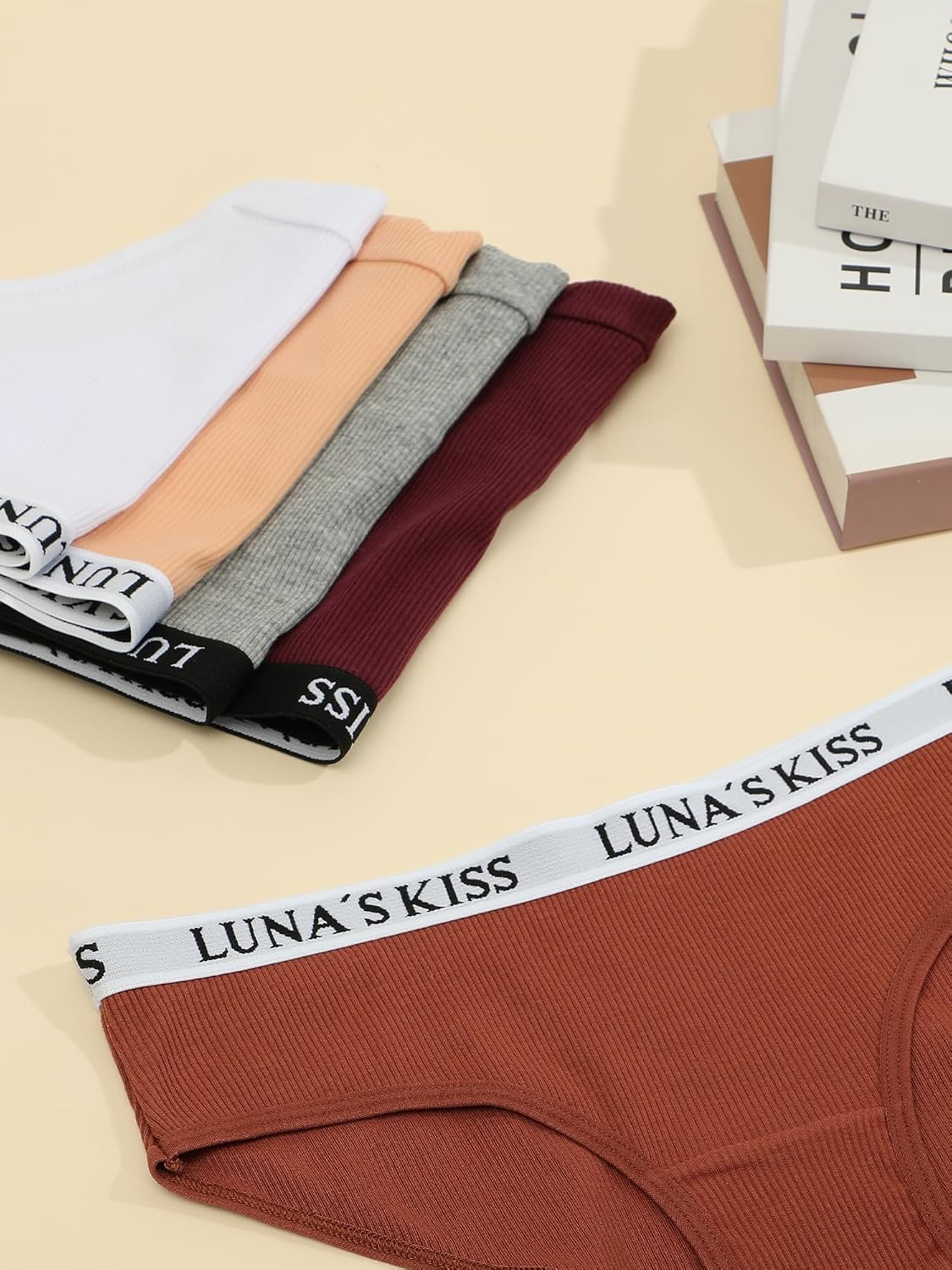 LUNA'S KISS 6-Pack Cotton Hipster Bikini Panties — image 6