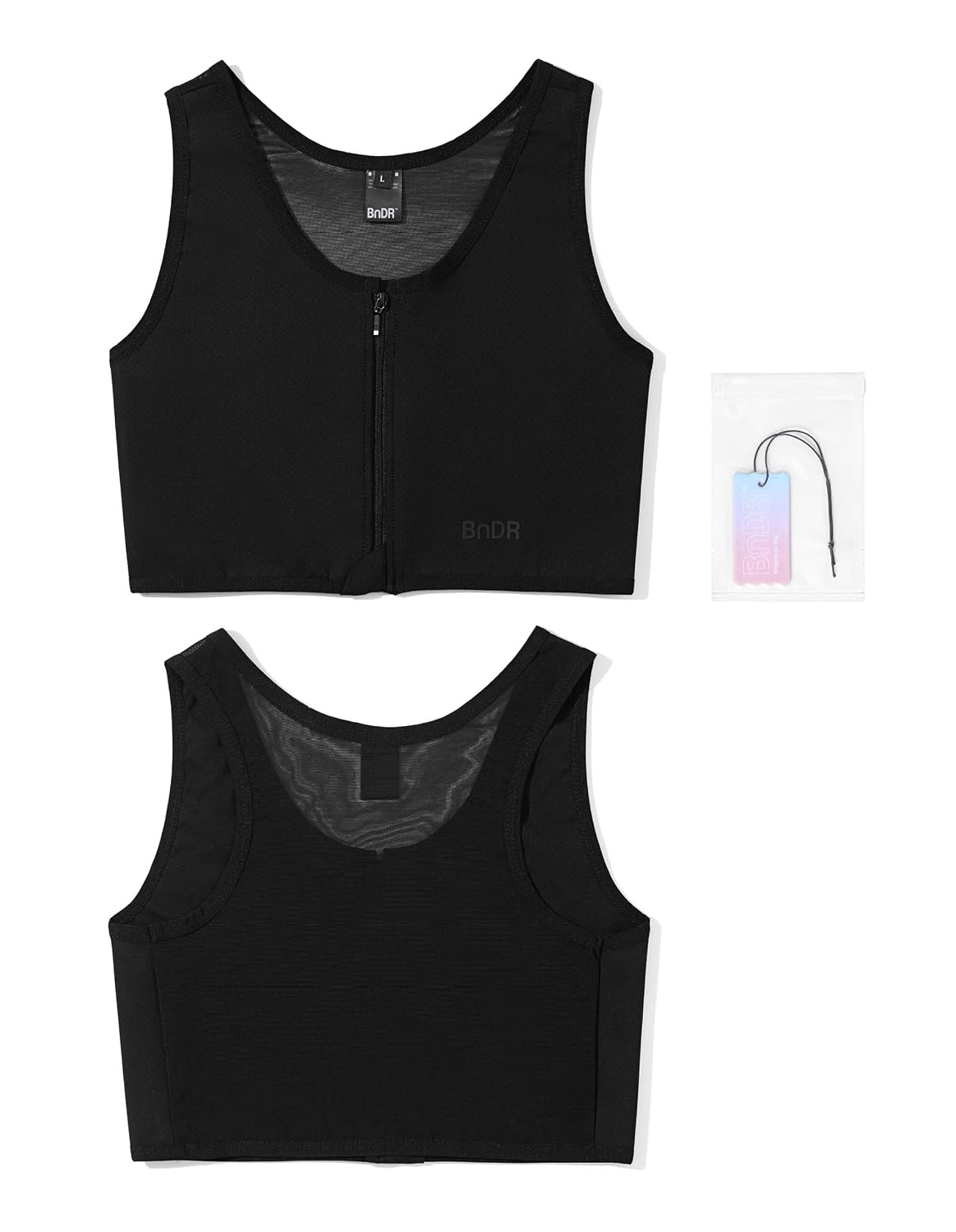 BnDR Front Zipper Chest Binder for Transgender — image 5