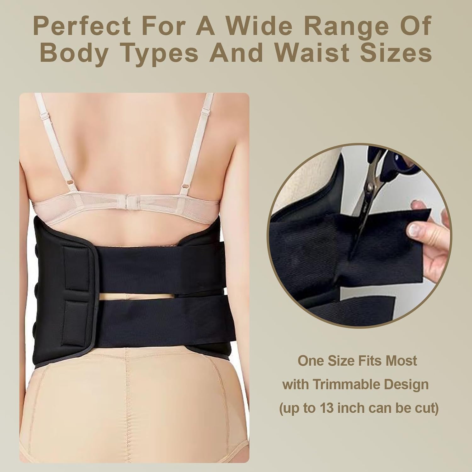 YNEANZD Lipo Foam with Adjustable Belts — image 5