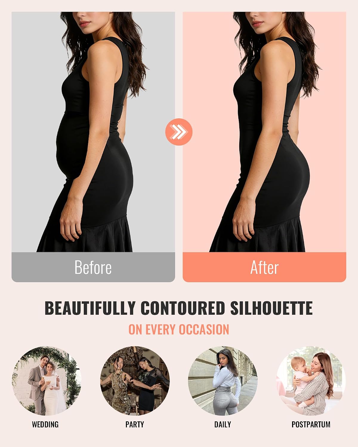 ForeverShaper Mid Waist Tummy Control Shorts — image 5