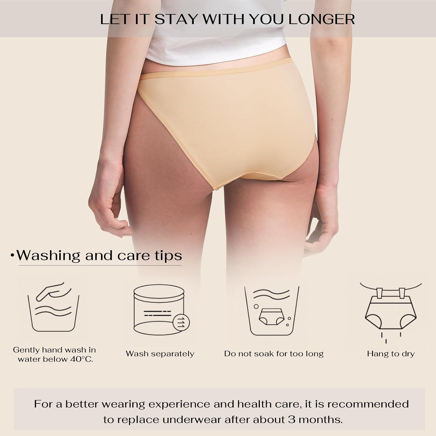 REORIA Women's Cheeky High Cut String Bikini 4-Pack — image 5