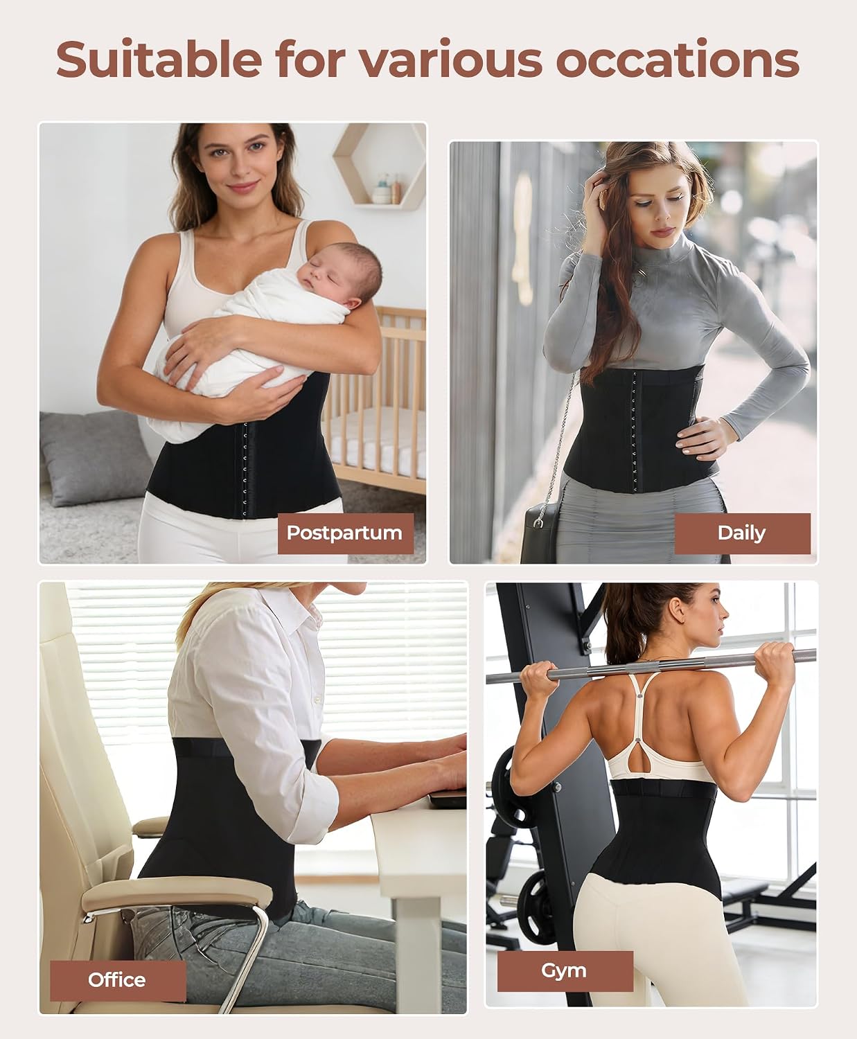 Voxshe Waist Trainer Cincher for Women — image 6