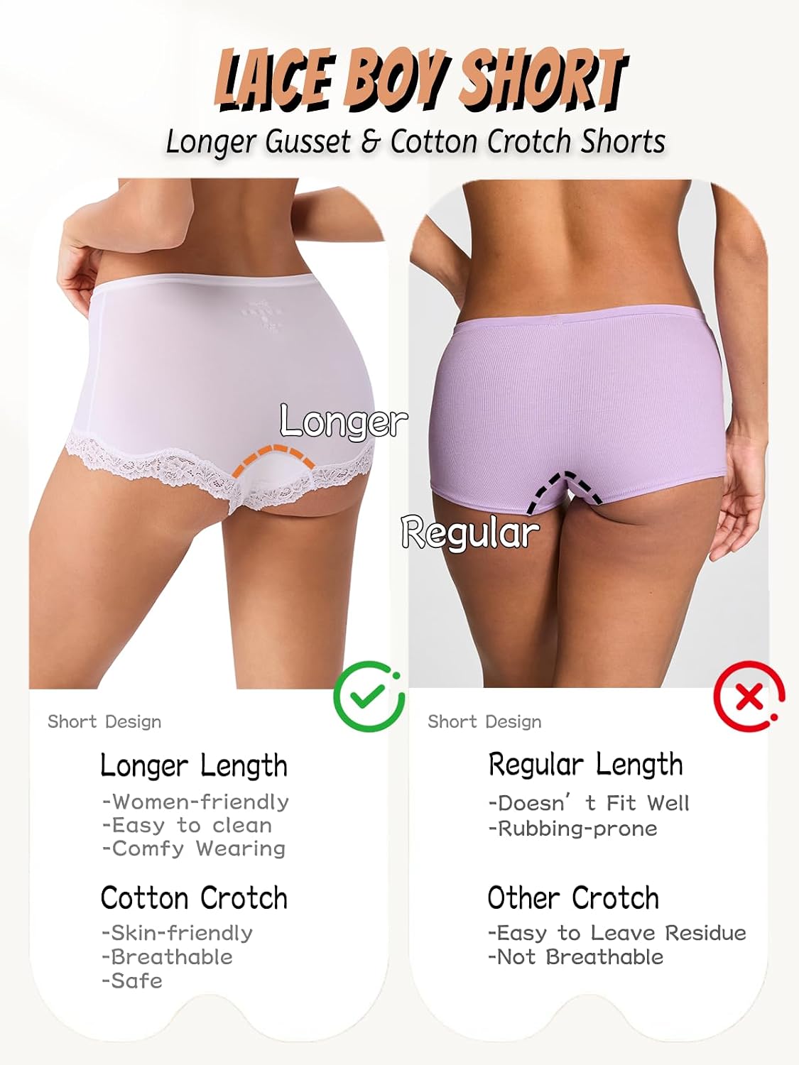 Starrylion Lace Bralette and Boyshorts Set — image 4