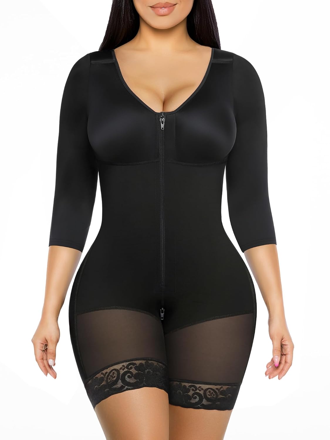 YIANNA Full Body Shaper with Arm Compression