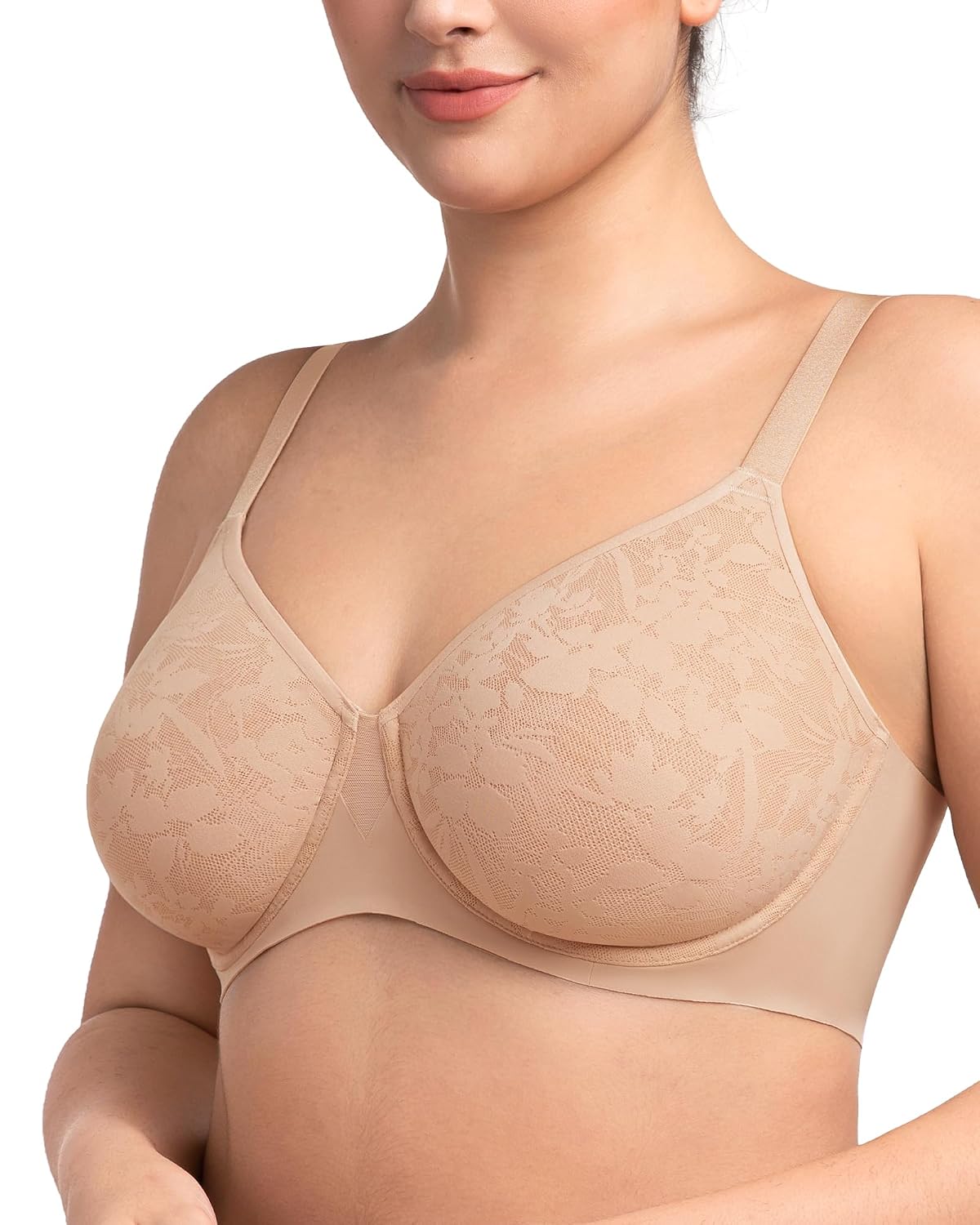 HSIA Full Coverage Minimizer Bra for Women — image 2