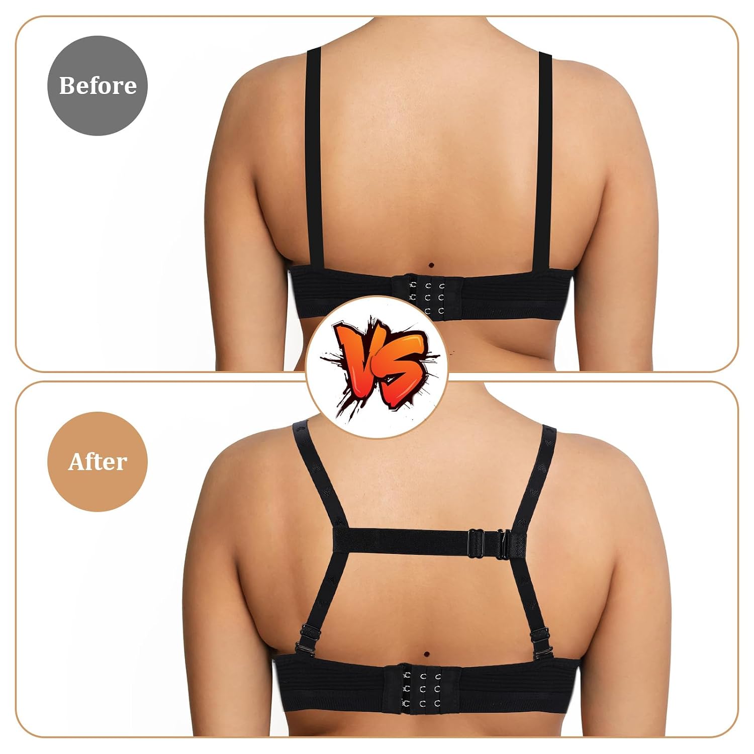 Tyqour Bra Strap Holders for Slipping Straps — image 4