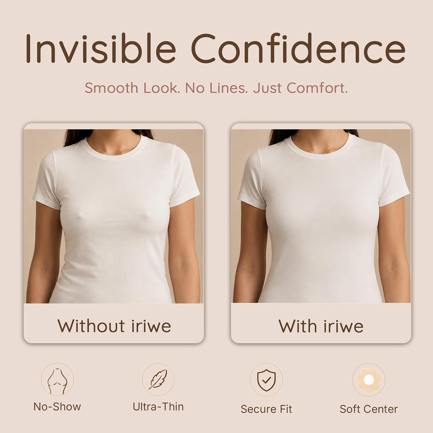 IRIWE Disposable Medical Grade Silicone Nipple Covers — image 8