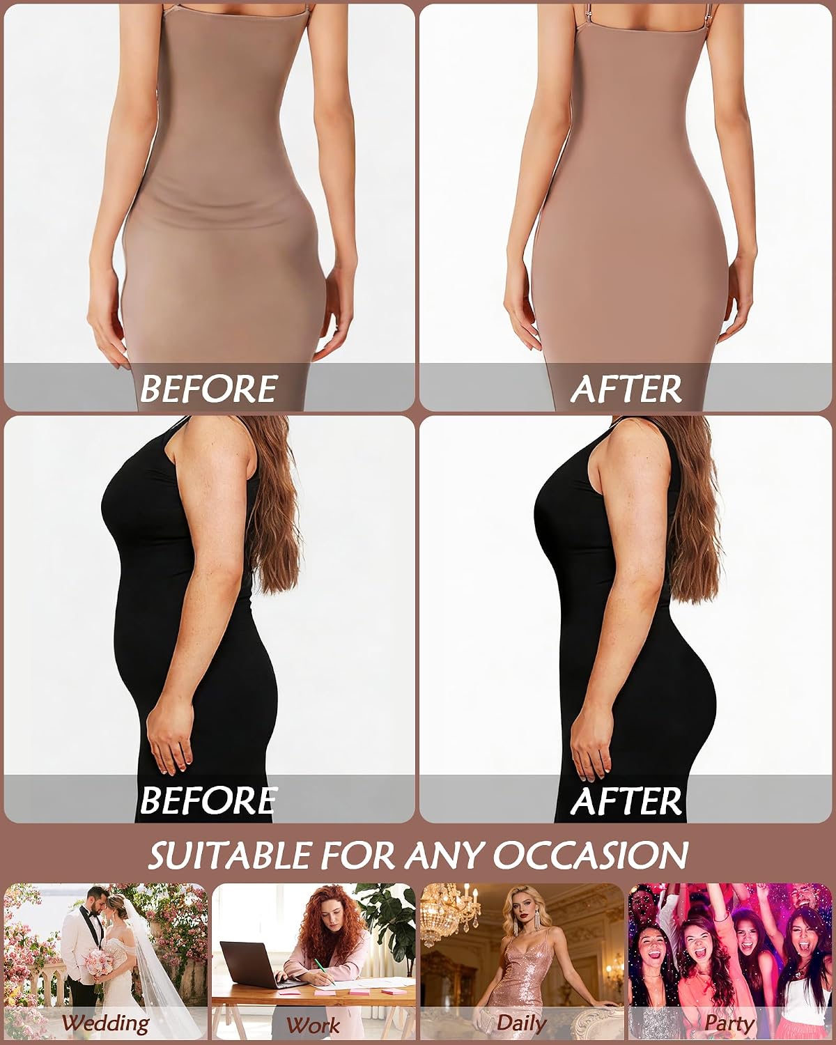 IROCUE High Waisted Tummy Control Shapewear Shorts — image 6