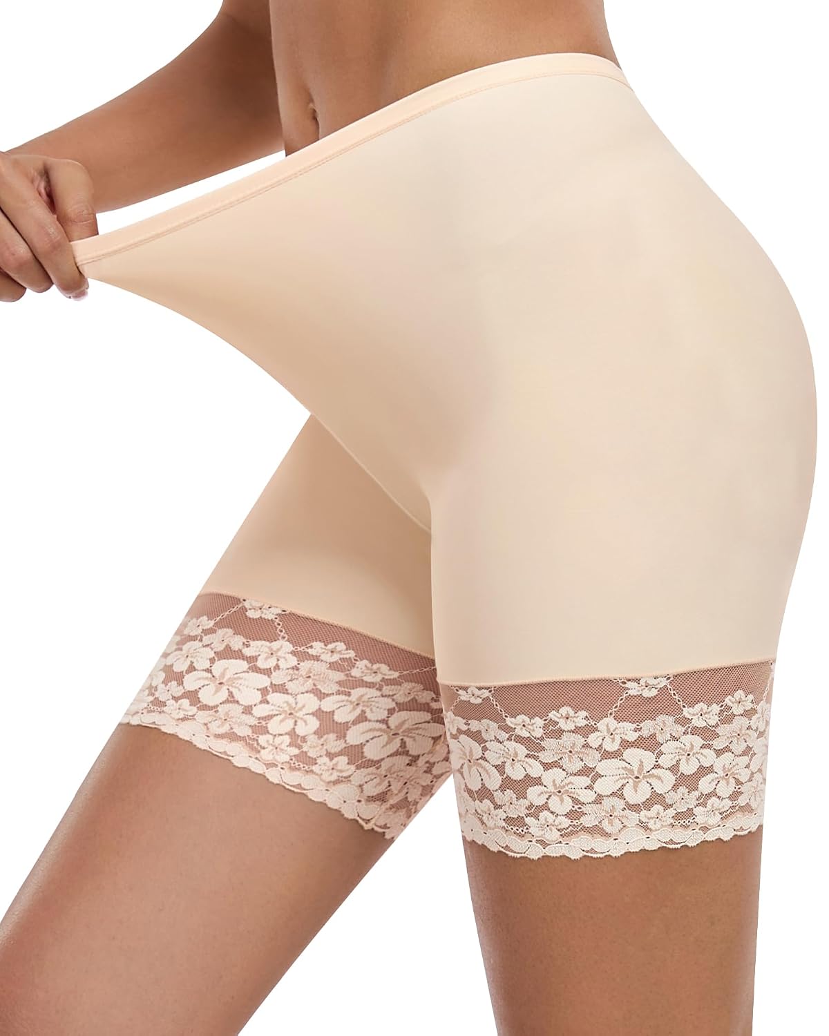 DailyCity Lace Slip Shorts for Women