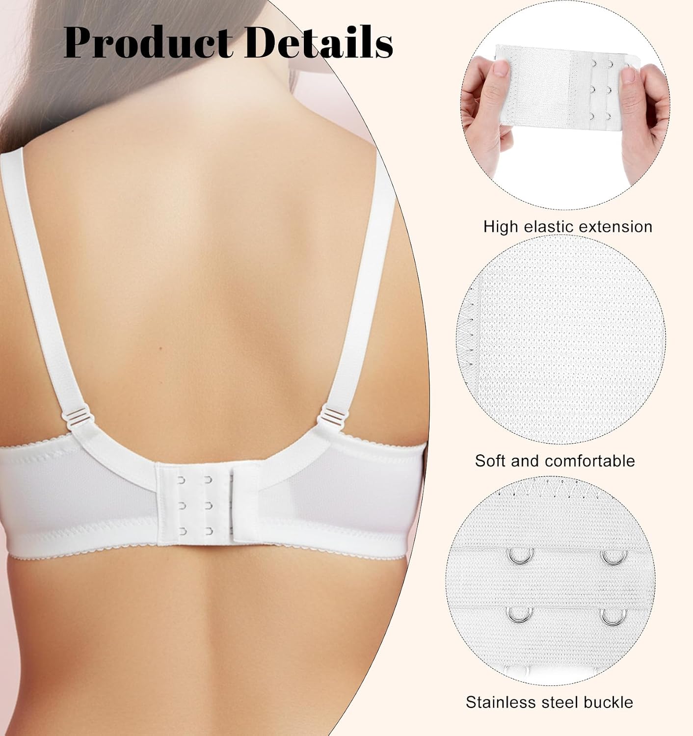 FRCTLNKG Elastic Bra Extender Strap — image 3
