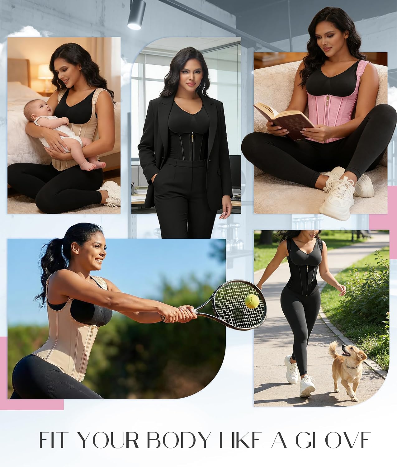 SHAPSHE Waist Trainer with Adjustable Straps — image 5