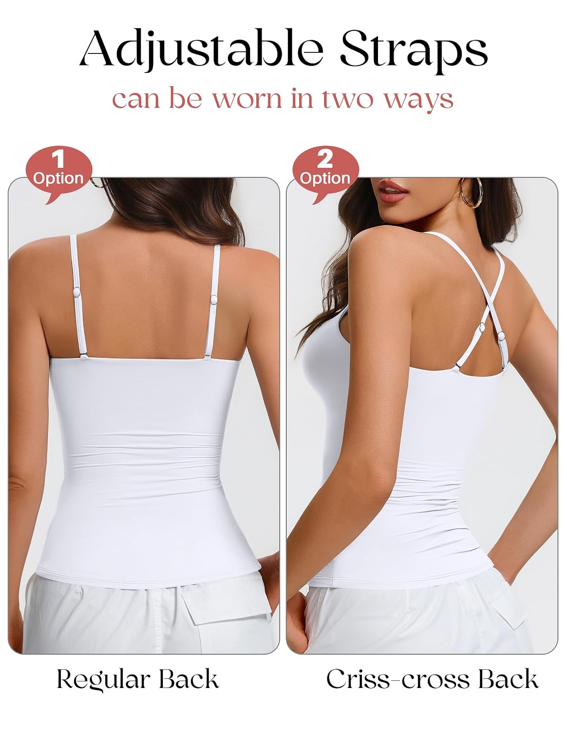Avidlove Padded Cami Tank with Built-In Bra — image 4