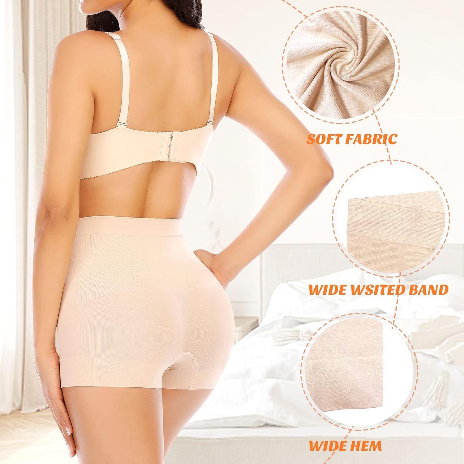 Werena Seamless Tummy Control Boyshorts for Women — image 5