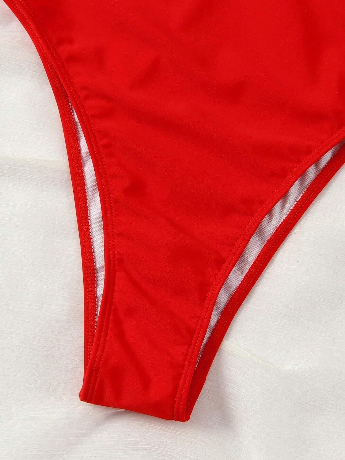 Push Up High Cut Monokini Swimsuit