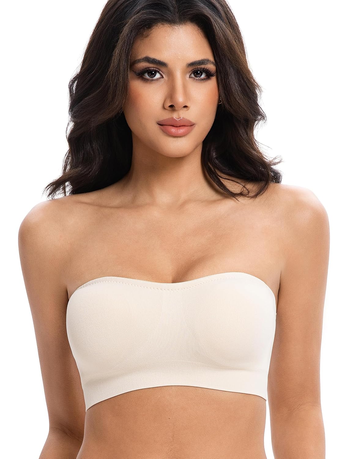 Lusait Seamless Strapless Bandeau Bra