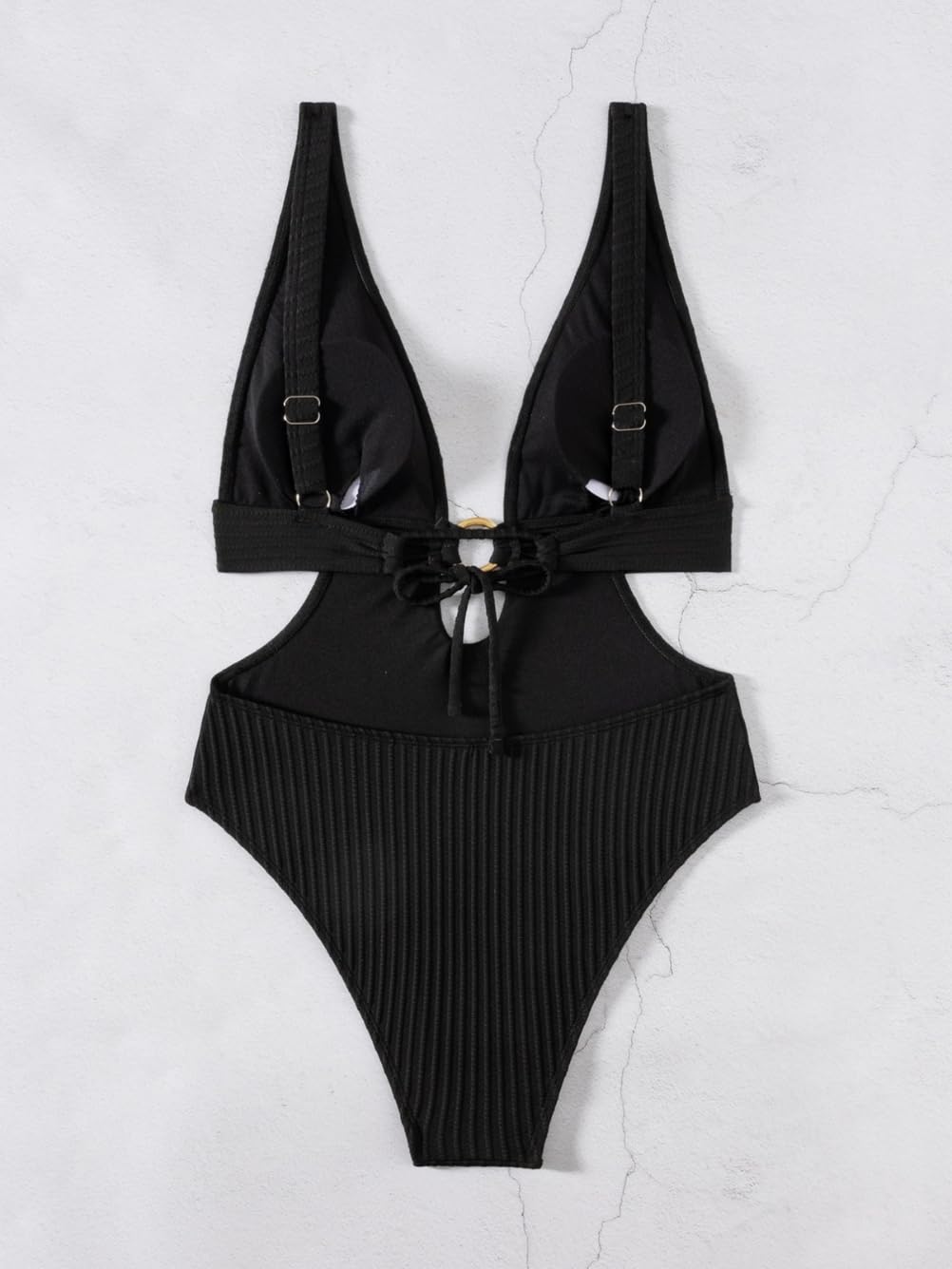 QGIUG Women's High Cut Cheeky Monokini — image 6