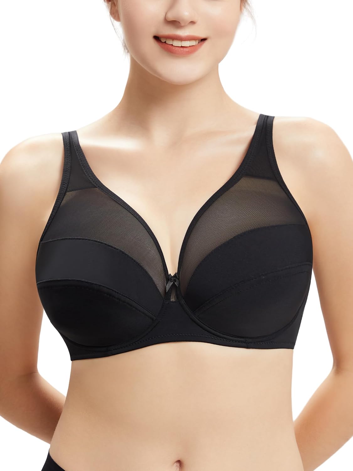 AILIVIN Underwire Minimizer Bra for Heavy Bust