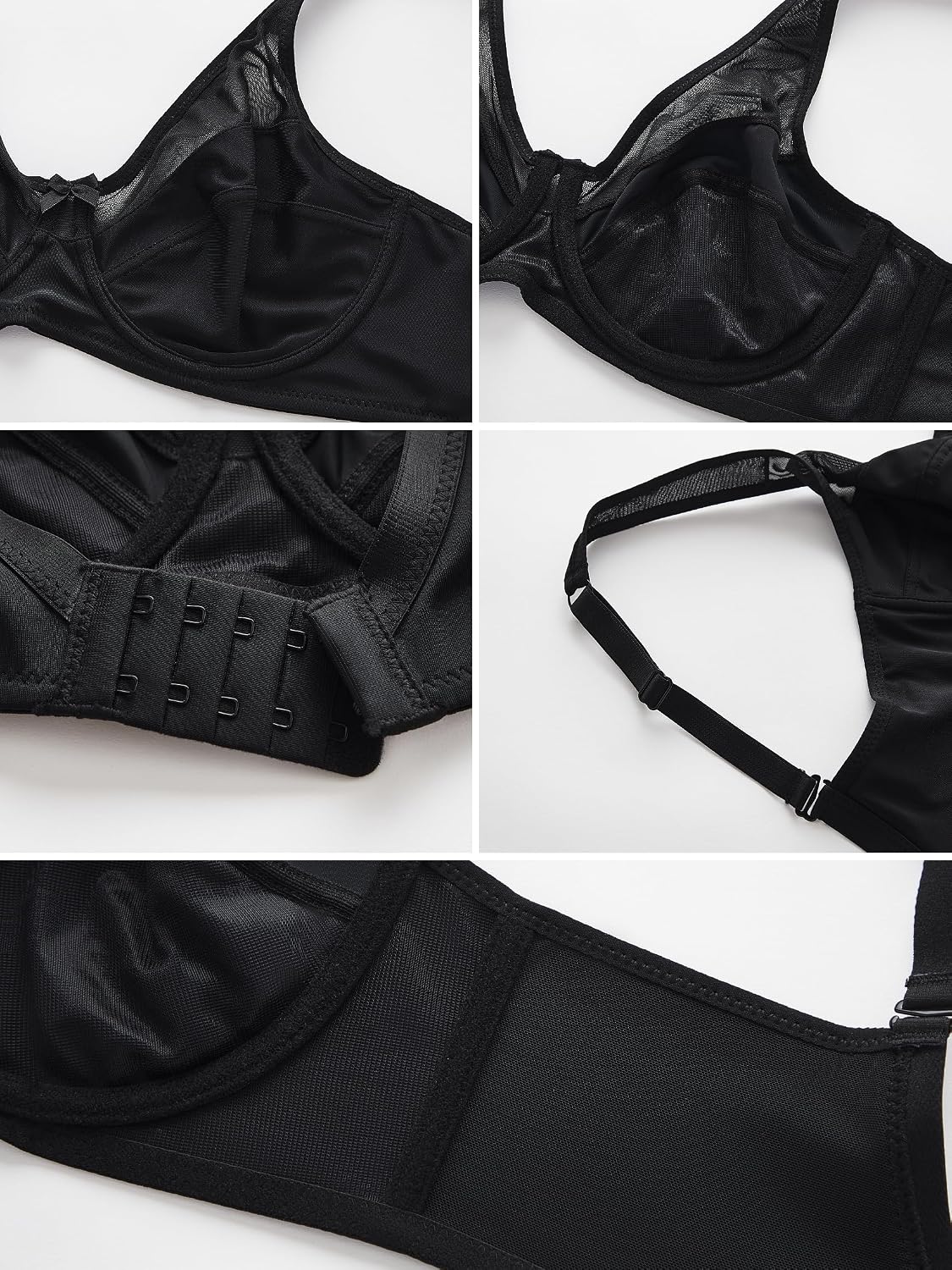 AILIVIN Underwire Minimizer Bra for Heavy Bust — image 6